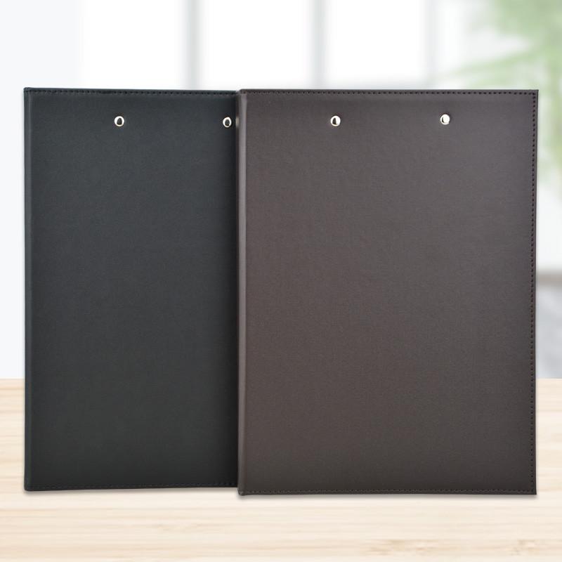 A4文件夹商务多功能经理夹简约皮质办公会议垫板夹板资料夹签约本
