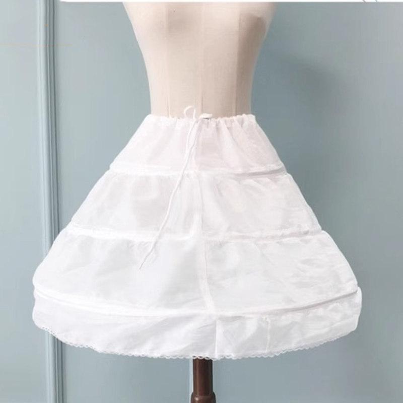 女童礼服裙撑儿童蓬蓬衬裙半身裙配饰连衣裙大裙摆长裙公主裙裙撑