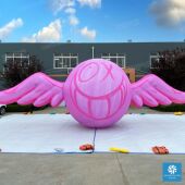 月球翅膀气模中秋美陈造型户外活动 长12m 厂家直销 批量发货