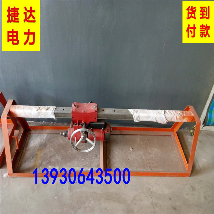 厂家小型顶管机新型水钻过路钻孔机自动行走过路打孔机铺管机