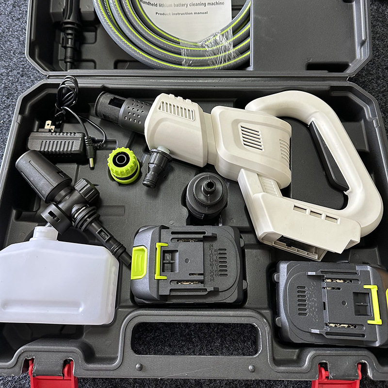 家用高压锂电洗车枪简约型洗车神器小型便携式多功能洗车机直销
