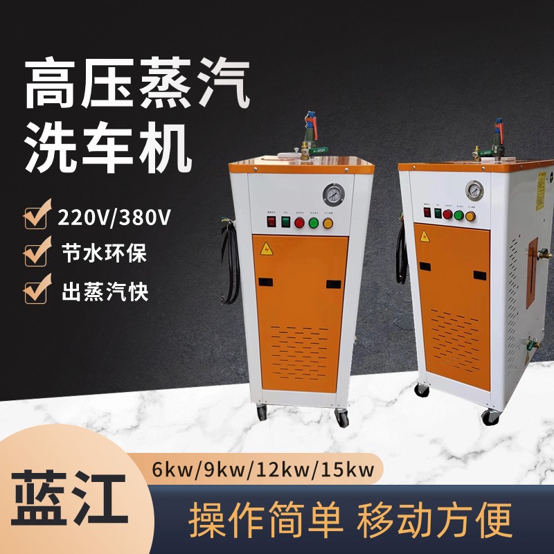 6kW/9kW电加热蒸汽洗车机