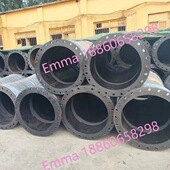 550 耐磨柔性大口径疏浚吸放砂橡胶软管带法兰DN500 600 650MM
