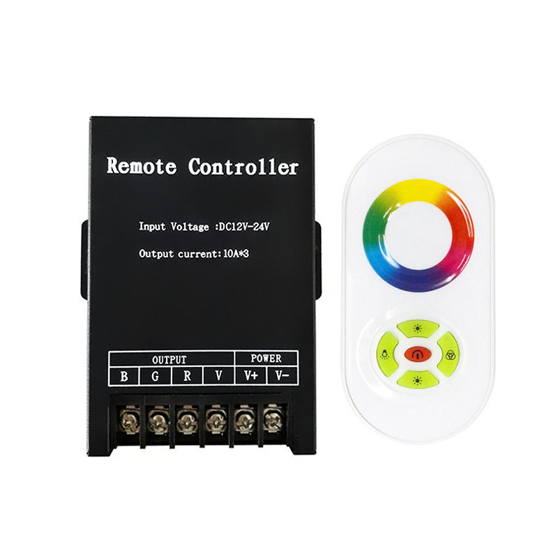 5键半触摸遥控铁壳30A控制器智能七彩控制器 led无线30A控制器,电子元器件市场,电线扎带/束线带,淘宝优惠券,粉丝福利购,淘宝优惠卷