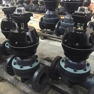 G641F46气动衬氟隔膜阀