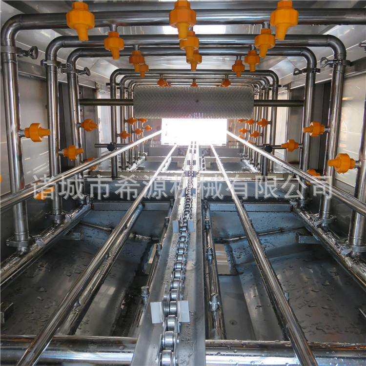 希源主打洗筐烘干一体机蔬菜筐子清洗机三段水冲洗一台起订