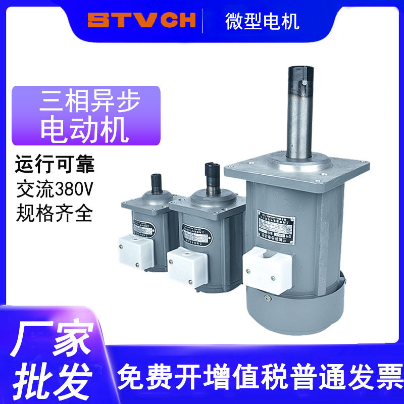 三相异步电动机YDT250w微型抱闸电机60液压推动器电机B112Z400w