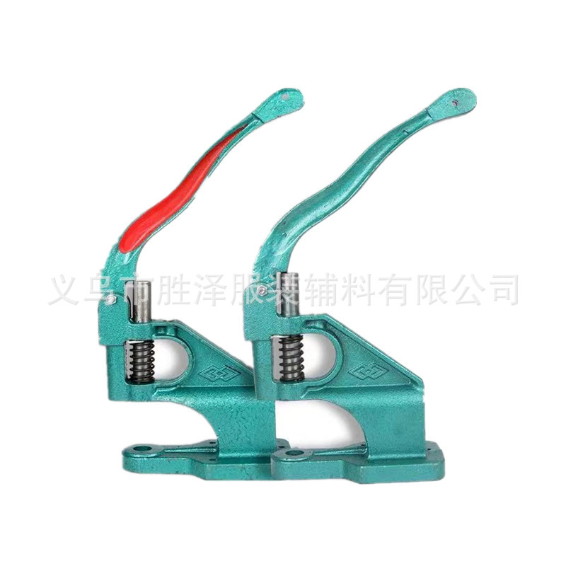现货供应钉扣机 手压机器 四合扣 气眼 铆钉手压机器及模具