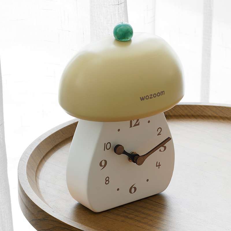 WOZOOM屋准家用轻奢钟表坐式玄关客厅创意简约座钟桌面摆件装饰品