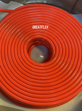 GREATFLEX耐高压红色双层卫生级高温编织管BP20工厂