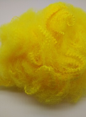 桔黄色 6D51 短纤维丝 福优思短纤超市 来样核价 少量现货 一包起