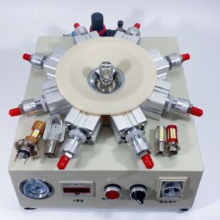 S2 BA20D气动灯头锁紧器P15D气动台式箱式打点机三爪夹具