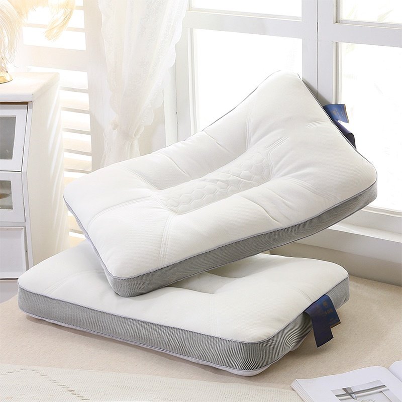 5D乳胶护颈枕零压力分区睡觉枕芯一只装成人48 74枕头一对装拍2个