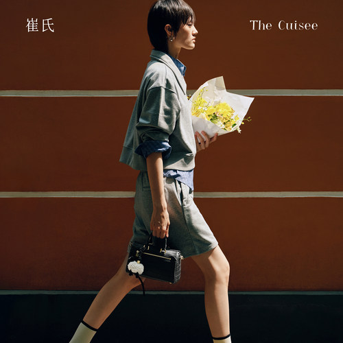 崔氏新款鹿皮波士顿包包女