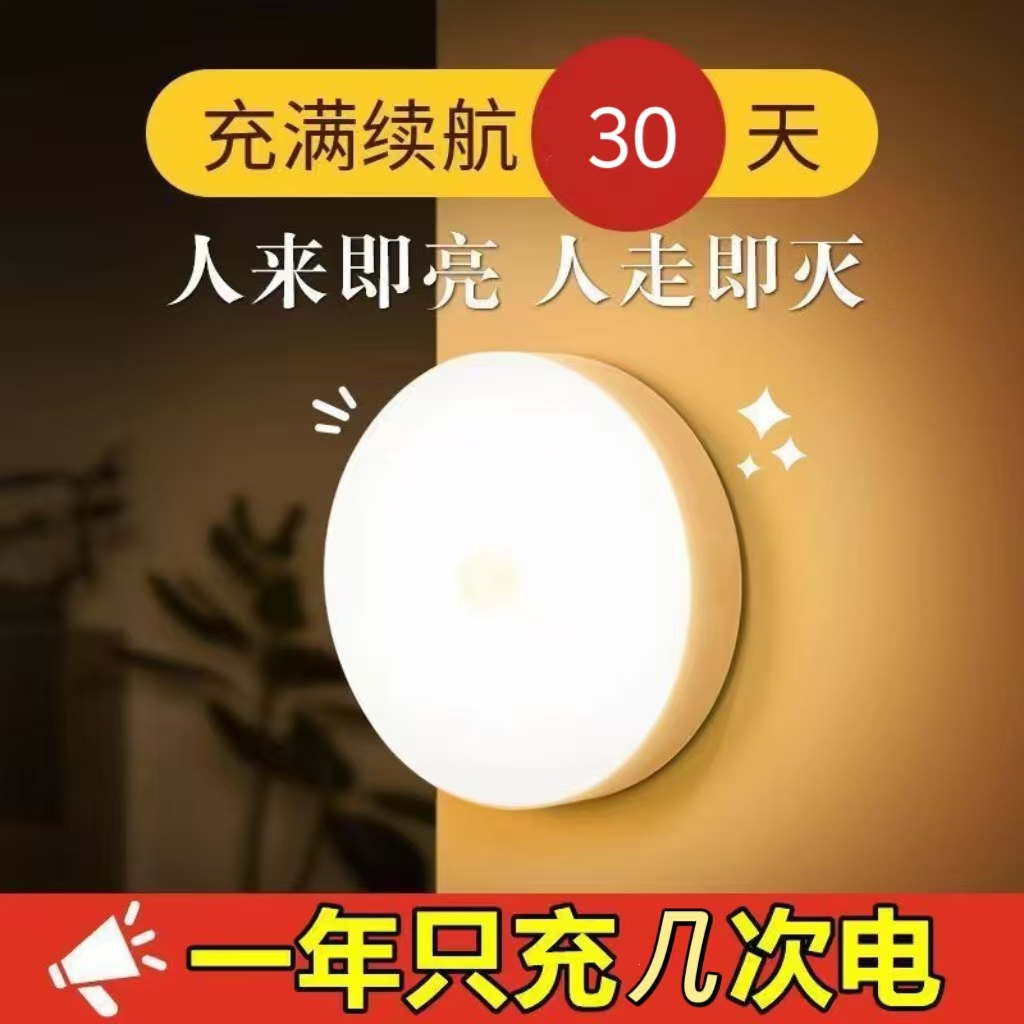德国品质人体感应灯小夜灯