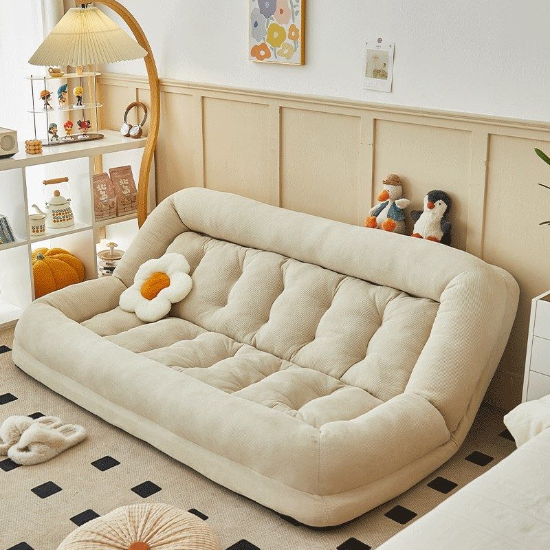 懒人沙发人类狗窝可躺可睡可折叠双人榻榻米小户型卧室懒人沙发床,住宅家具,懒人沙发,淘宝优惠券,粉丝福利购,淘宝优惠卷