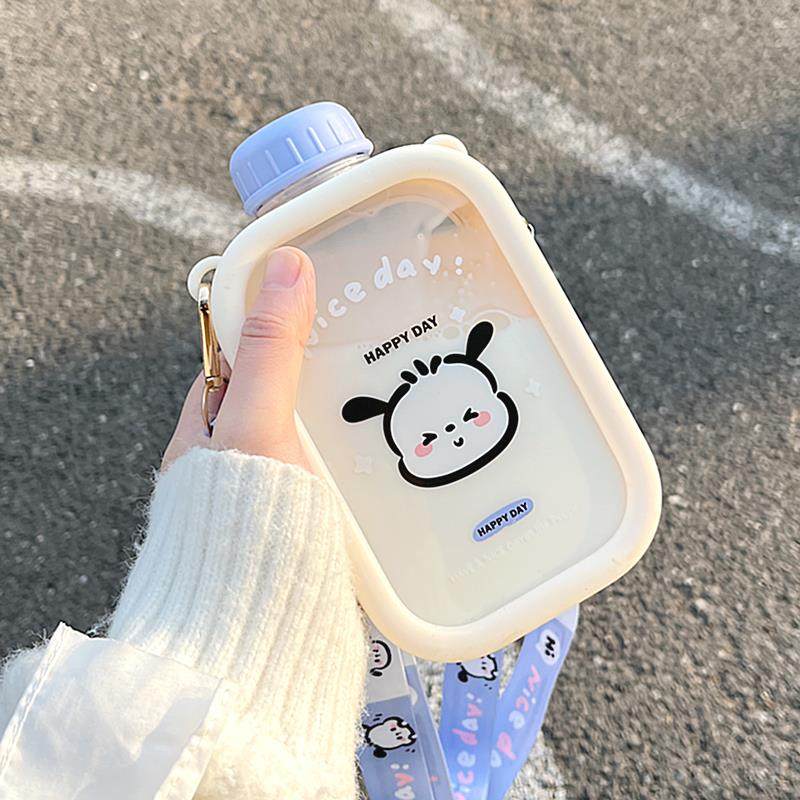 可爱水杯女生高颜值塑料杯子小巧z便携设计感小众夏天202新款简约