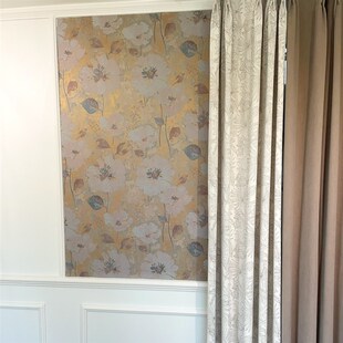 黄昏幻光花园 都泽壁布 不规则大花梵高艺术墙布 卧室客厅背景墙