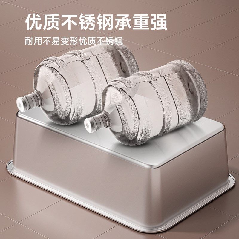 不锈钢猫砂盆超大号厕所沙盆半封闭式特大防外溅巨型猫咪屎盆砂盘