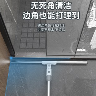 硅胶神器地刮g地板家用拖把厕所浴室卫生间刮挂水板器魔术扫把扫