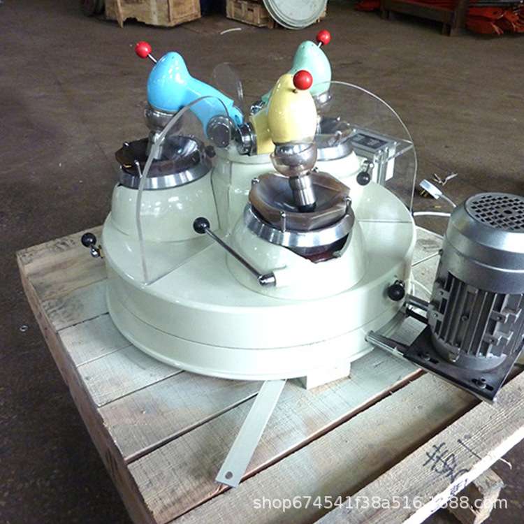 试验用XMP120*3玛瑙研磨机 矿石制粉研磨设备 三头研磨机生产厂家