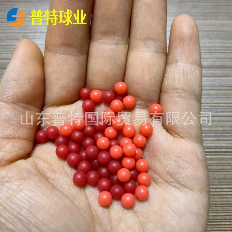 水上浮球PP材质实心球5mm红色蓝色黑色彩色塑料球聚丙烯球