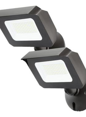 A亚马逊IC线性光控泛光灯户外防水IP66 30w40w50w60w70w80w100w