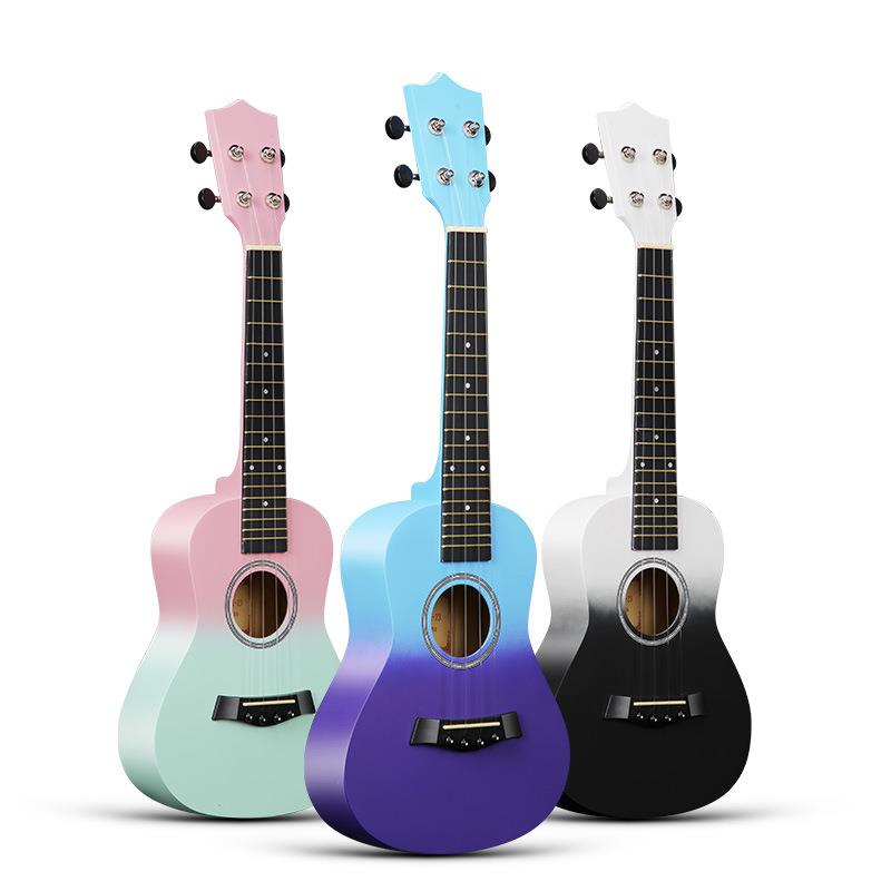 23英寸尤克里里乐器儿童小吉他ukulele入门级实木乌克丽丽