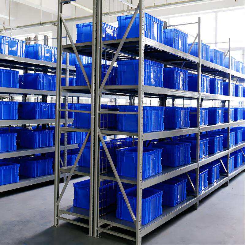 仓库存储仓储层板式蝴蝶孔型简易安装挂扣次置物重型中型轻型货架