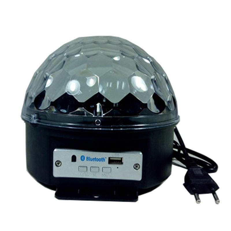 6颗1W声控魔球灯 LED蹦迪灯ktv闪光灯七彩灯房间旋转酒吧灯舞台灯