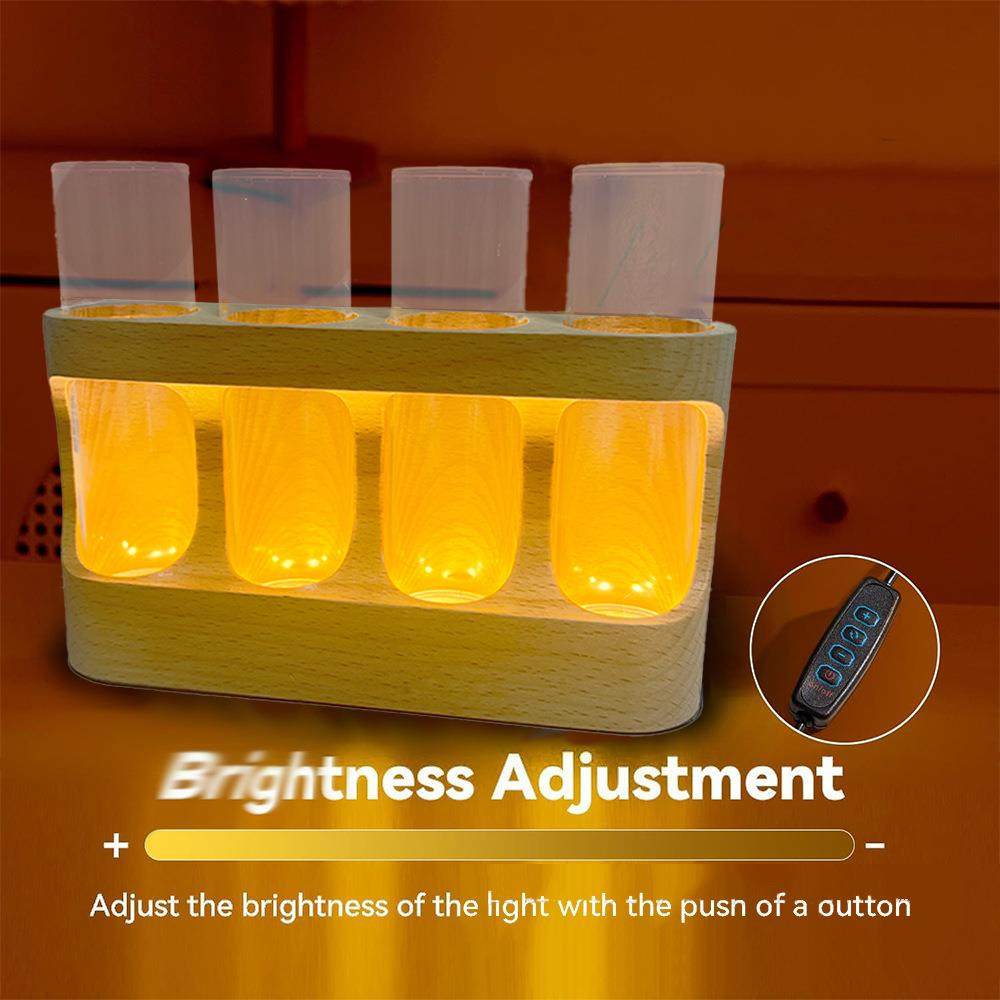 厂家直销 LED灯管家居客厅办公室装饰灯试管花架观赏桌面摆件