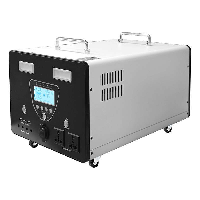 1000W 12.8V 100Ah 1280Wh家用露营大功率太阳能便携式储能一体机