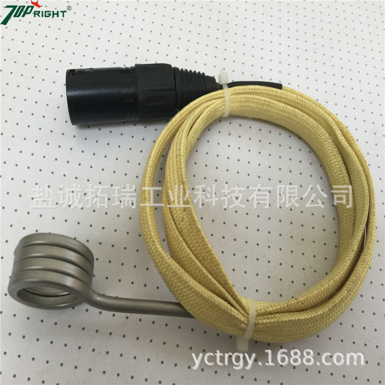 带航空插件石英烟钉电热圈