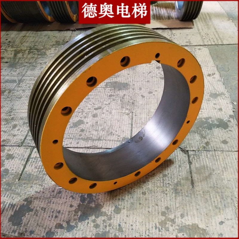 电梯配件 电梯曳引轮 主机轮400*5/6*10 质检报告适用于苏州帝奥