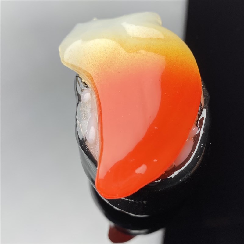 寄居蟹替换壳 三文鱼 鱼子酱 寿司壳 北极贝鳗鱼熟虾 手工替换壳