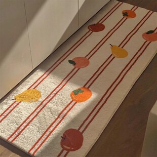 TipToe音乐水果 床边地毯卧室ins风客厅衣帽间书房间长条飘窗地垫