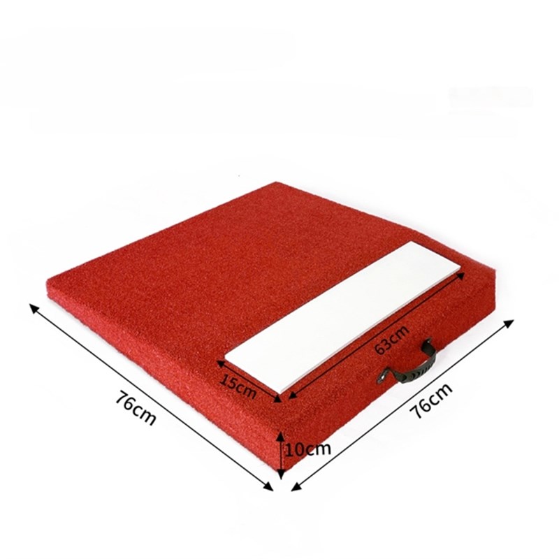 【棒垒球商品店】便携式小型棒球投手丘室内外青少年成人投球练习