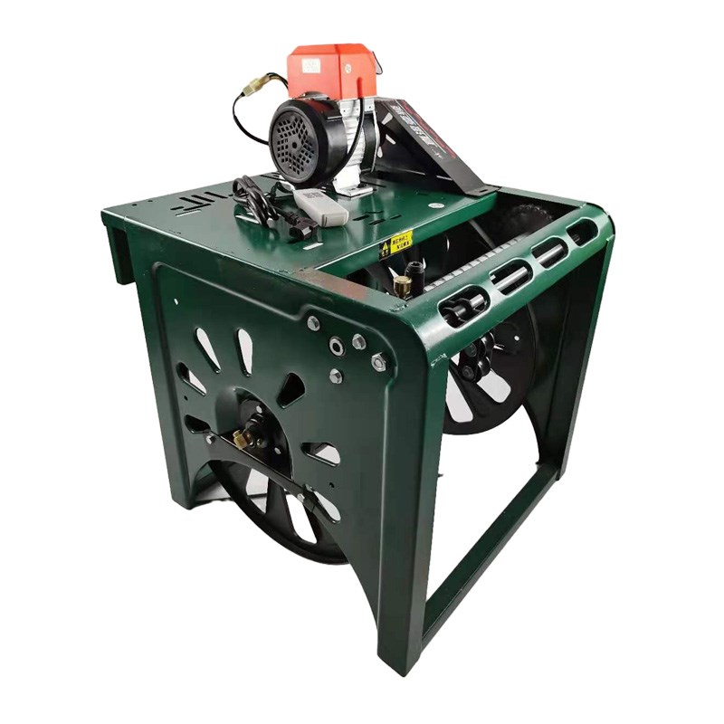 48V60V12V打药机电动收管卷管器架子220V自动排线绕管架遥控收管