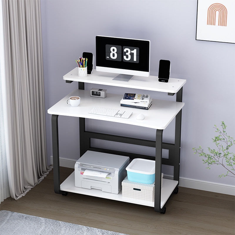 电脑桌台式书桌小户型家用卧室学习桌子现代简约迷你电脑桌可移动