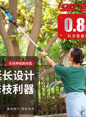 启一(QIYI)启一(QIYI)电动高枝锯家用电动锯充电式高空锯修剪