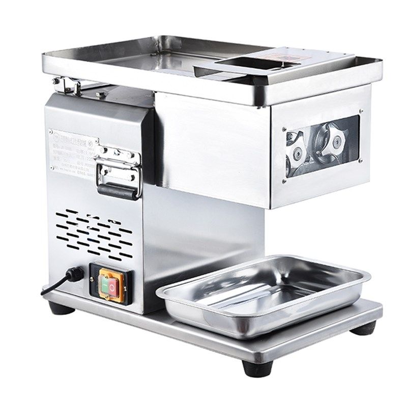 切肉机商用牛肉薄片电p动多功能熟食卤菜切片食堂台式大功率绞肉