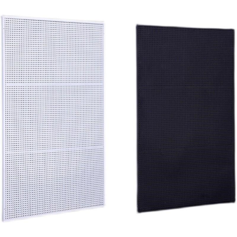 洞洞板五金工具架超市厨房卫生间店饰品展示架上墙挂板置物架收u.