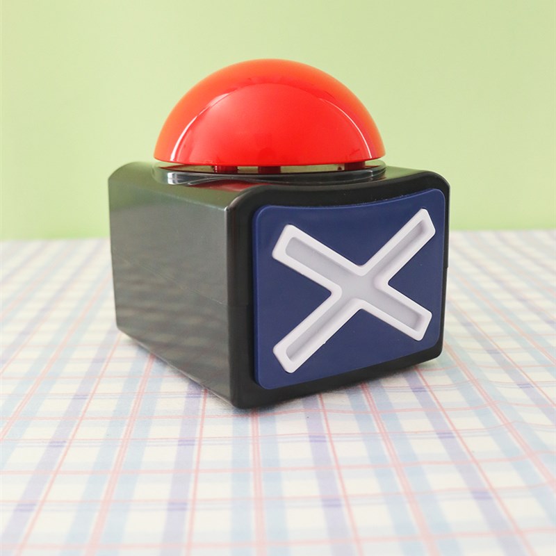 无线抢答器响铃亮灯知识竞赛简易按铃器儿童答题比赛课堂互动教具