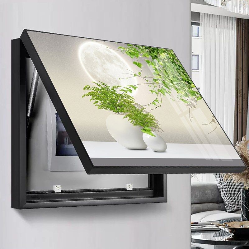 电表箱装饰画小清新弱电箱画免打孔配电箱遮挡电闸电源开关盒挂画,家居饰品,现代装饰画,淘宝优惠券,粉丝福利购,淘宝优惠卷