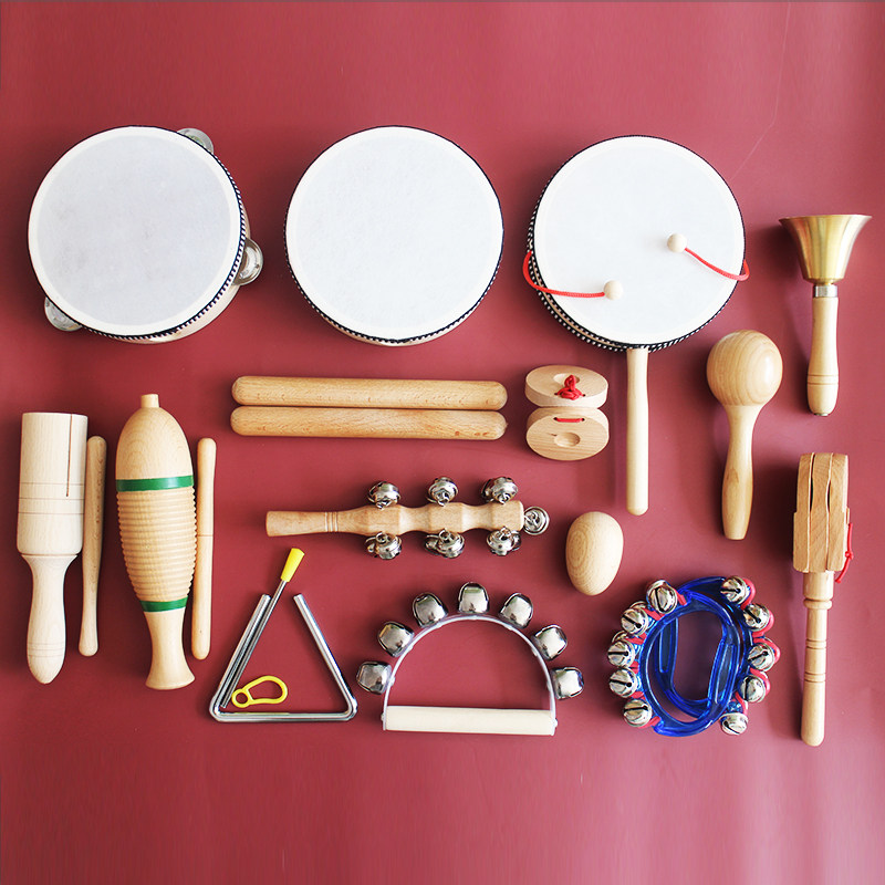奥尔夫乐器套装组合打击乐器幼儿园教具摇铃鼓响筒碰钟敲琴三角铁,玩具/童车/益智/积木/模型,打击乐器,淘宝优惠券,粉丝福利购,淘宝优惠卷