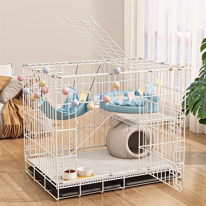 宠物笼猫笼子家用室内一体猫屋舍猫空笼别墅超大自由空间猫窝猫厕,宠物/宠物食品及用品,猫笼子/猫别墅,淘宝优惠券,粉丝福利购,淘宝优惠卷