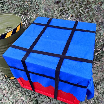 真人cs场地掩体装饰绝地求生空投箱掩体吃鸡箱子道具装备大号木箱