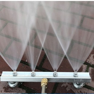 滚轮式高压水枪头扇形喷嘴汽车底盘清洗机 市政道路环卫洗地设备