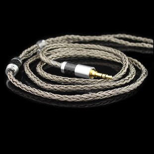 40pro 2.5mm平衡ie80s mmcx0.78 4.4 耳机升级线单晶铜镀银芯16股