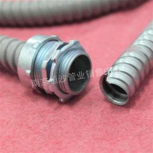 64金属端式外接头接头p外丝包塑软管接头T接头软管金属螺纹